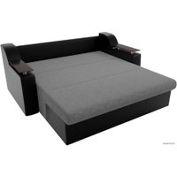 Диван Лига диванов Сенатор 100722 160 см (серый/черный)