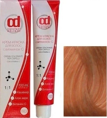 

Крем-краска для волос Constant Delight Crema Colorante с витамином С 9/6 (блондин шоколадный)
