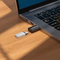 Адаптер Borofone BV26B USB Type-A - USB Type-C (черный)