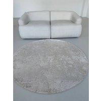 Ковер для жилой комнаты LAXMI Comfort Plus 197 круг (1.6x1.6, Beige/Cream)