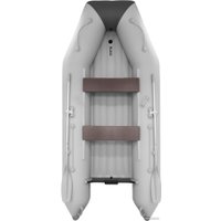 Моторная лодка Аква 3200 НДНД (светло-серый/графит)