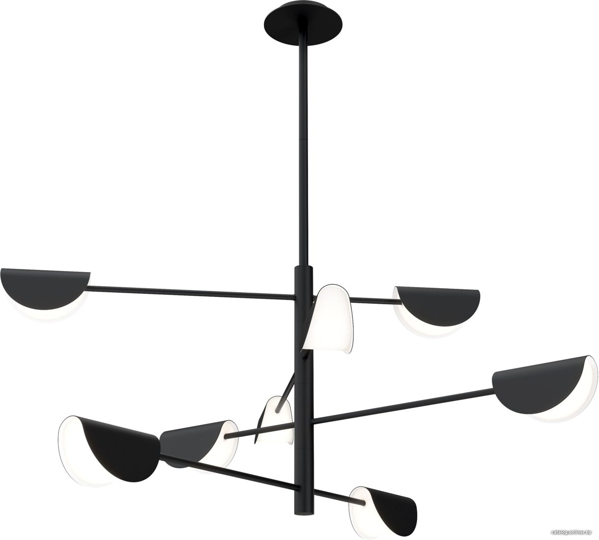 Люстра средней высоты Maytoni Mollis MOD126PL-08B