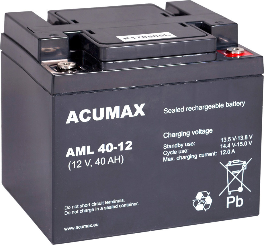 

Аккумулятор для ИБП Acumax AML40-12