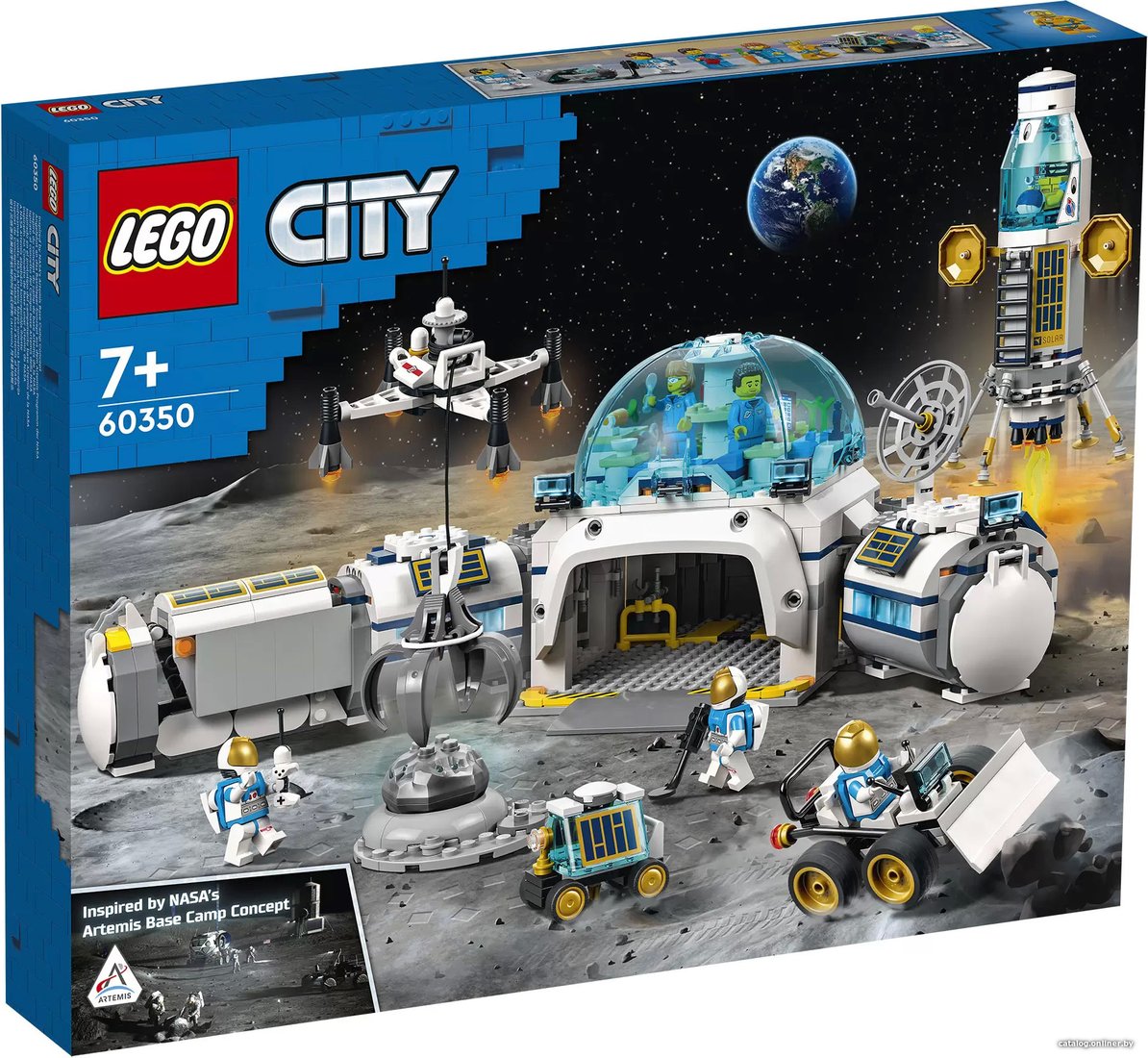 Конструктор LEGO City 60350 Лунная научная база