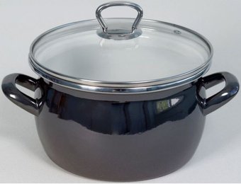 Кастрюля Сантэкс 1-2440111 (темно-серый хром)