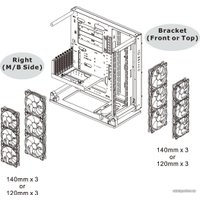 Корпус Thermaltake Core P3 TG Pro Snow CA-1G4-00M6WN-09