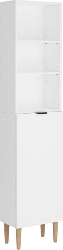 

Стеллаж MONOFIX Одос с одной дверцей (белый)