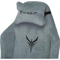 Игровое (геймерское) кресло Knight N1 Fabric Light-28 (серо-голубой)