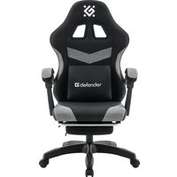 Игровое (геймерское) кресло Defender Runa Pro (черный/серый)