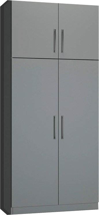Шкаф распашной Макс Стайл Smart Egger 219x100x35 14A3550 (серый пыльный U732 ST9)