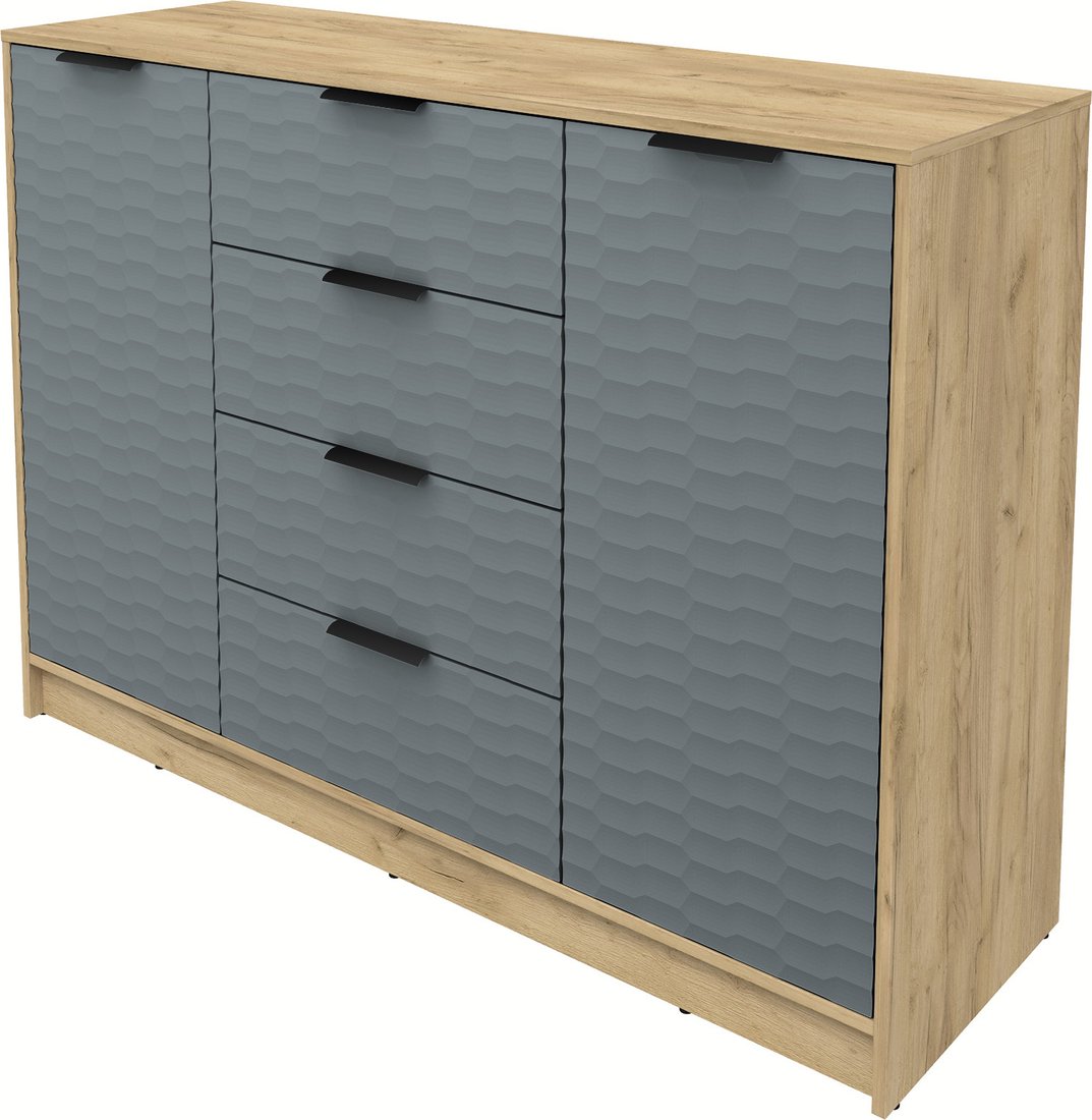 

Тумба Интерлиния Концепт Зодиак КТ-Т140 (дуб золотой/серый)