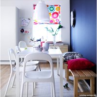 Кухонный стол Ikea Мельторп (белый) [792.272.89]