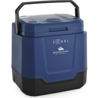 Термоэлектрический автохолодильник ZUGEL ZCR1004 32л (синий)
