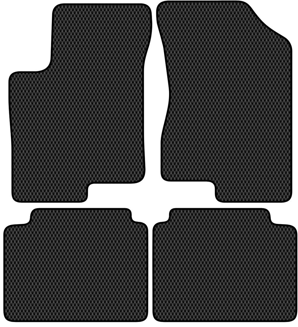 

Комплект ковриков для авто Alicosta Hyundai Sonata V (седан / NF) 2008 - 2010 (черный, ромб)