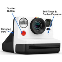 Фотоаппарат Polaroid Now Instant Camera Generation 2 (черный/белый)