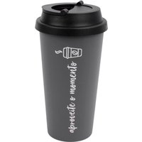 Стакан Darvish С крышкой SR-H-1664-5 (серый)