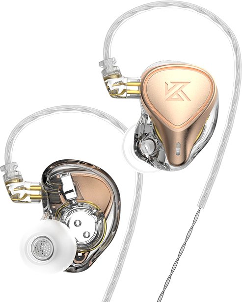 

Наушники KZ Acoustics ZEX Pro (без микрофона, золотистый)