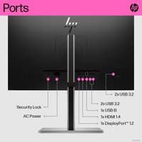 Монитор HP E24t G5 6N6E6AA