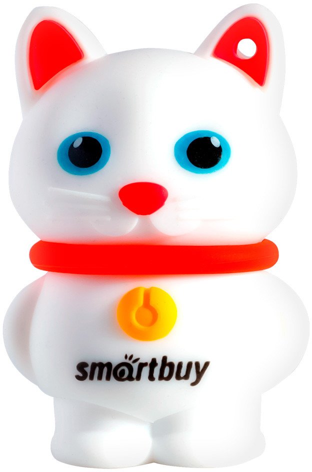 USB Flash SmartBuy Wild Series Котенок 64GB (белый)