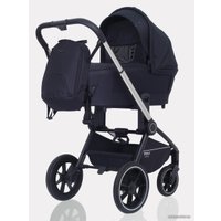 Универсальная коляска Rant MOWbaby Zoom PU (3 в 1, silver black)