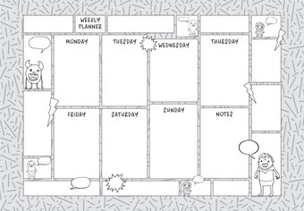 Планер Канц-Эксмо Weekly 2. No 4 ПНС2245508 (55 л)