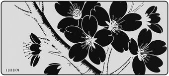 Коврик для стола Lunacy White Sakura XL