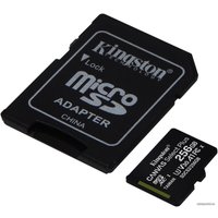 Карта памяти Kingston Canvas Select Plus microSDXC 256GB (с адаптером)