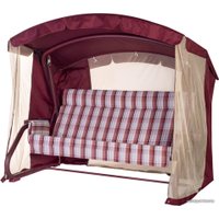 Садовые качели Удачная мебель Толедо (винный)