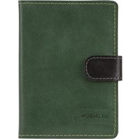 Кошелек Poshete 604-141NPK-GNB (зеленый/черный)