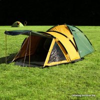Кемпинговая палатка Acamper Traper 4 (зеленый/желтый)