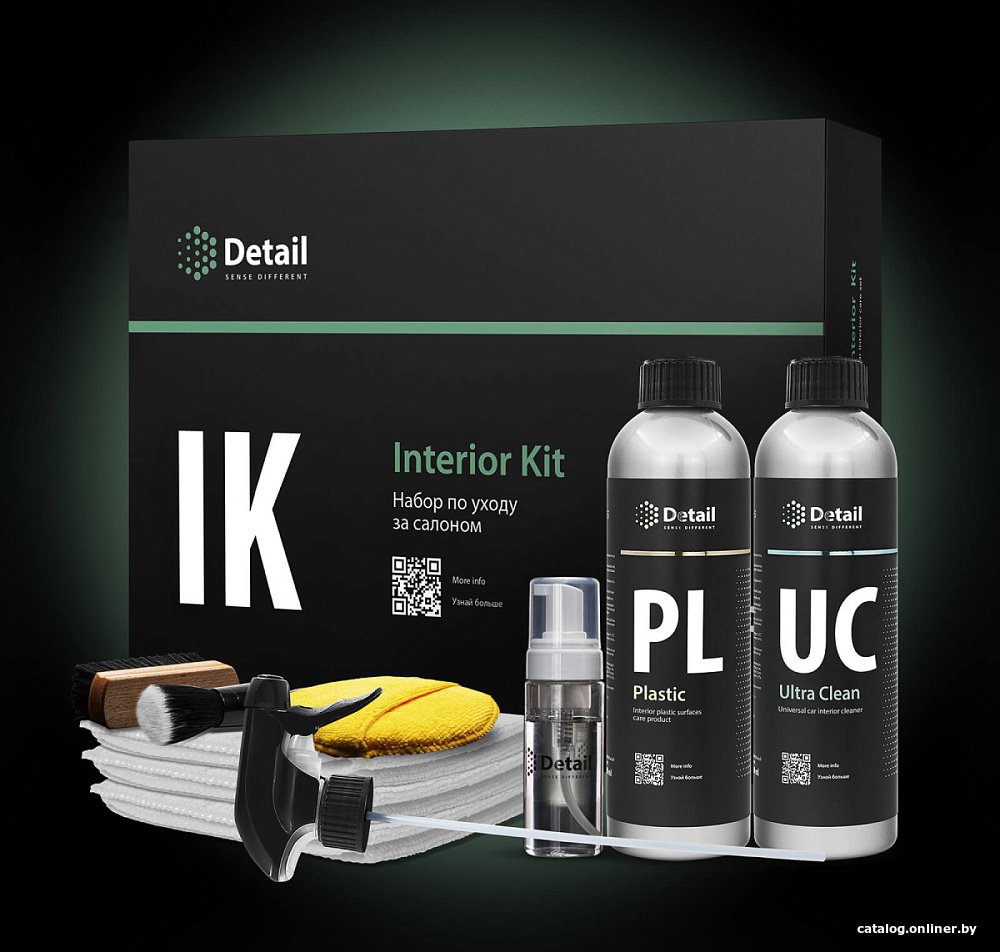 Detail Набор по уходу за салоном IK Interior Kit DT-0345
