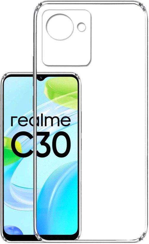 

Чехол для телефона KST SC для Realme C30/C30S (прозрачный)