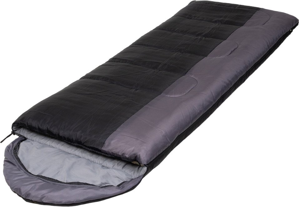 

Спальный мешок BalMax Аляска Camping Plus Series до -15°C R (правая молния, серый)