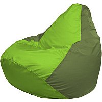 Кресло-мешок Flagman Груша Супер Мега 4XL Г5.1-164 (салатовый/оливковый)