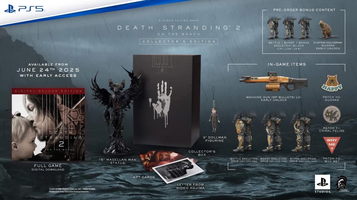 

Death Stranding 2: On the Beach - Collector's Edition для PlayStation 5