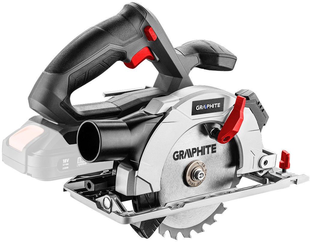 Дисковая (циркулярная) пила GRAPHITE 58G008 (без АКБ)