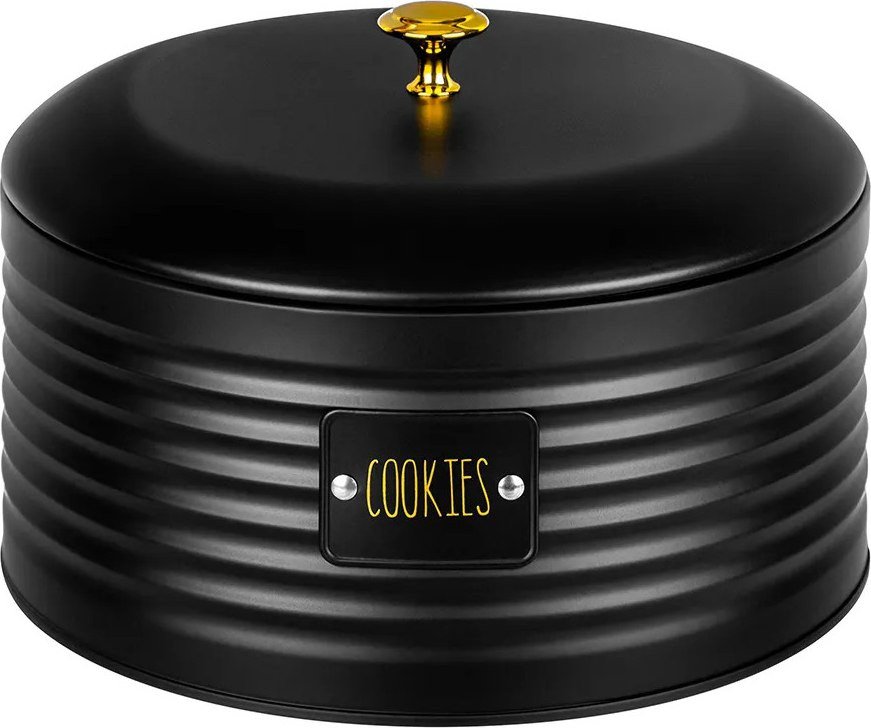Емкость Elan Gallery Cookies 240485 (черный металл)
