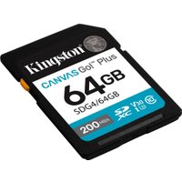 Карта памяти Kingston Canvas Go! Plus SDXC 64GB SDG4/64GB