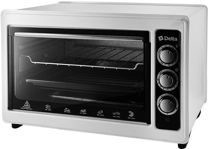 Мини-печь Delta D-0123 (белый)