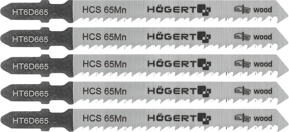 

Набор пильных полотен Hoegert Technik HT6D665
