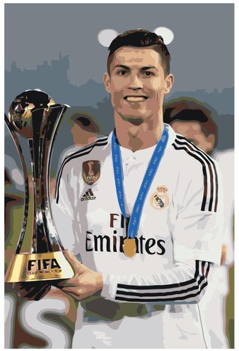 Картина по номерам SLAVINA Криштиану Роналду ANNA-24120111