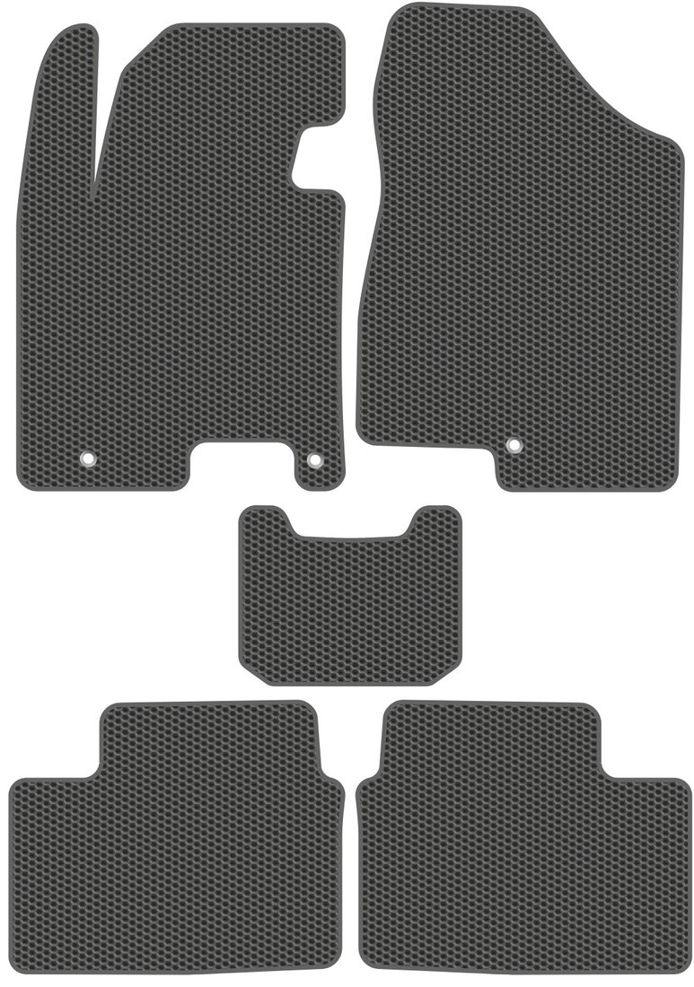 

Комплект ковриков для авто Alicosta Kia Ceed II (универсал, хэтчбек 5 дв / JD) 2012 - 2018 (серый)