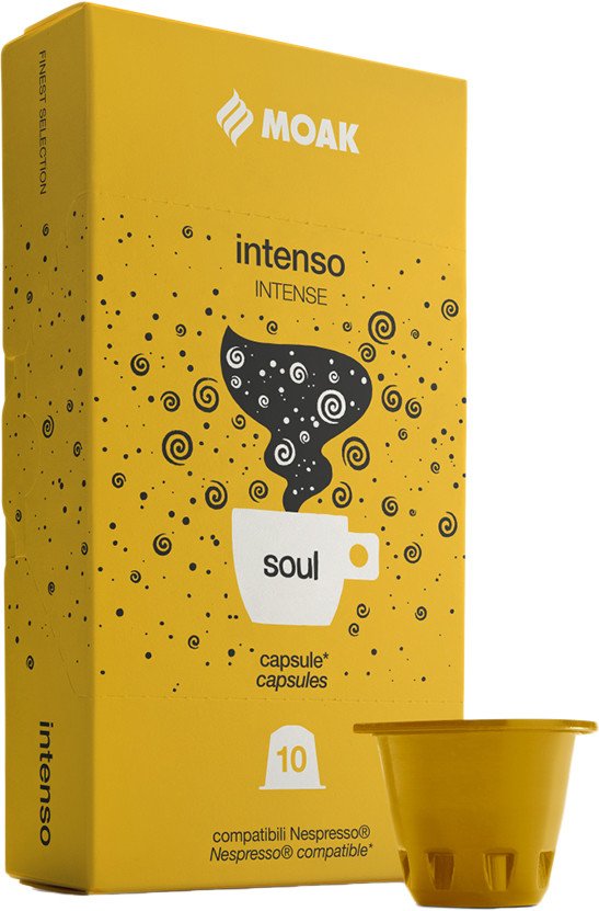 

Кофе в капсулах Moak Nespresso Intenso Soul 10 шт