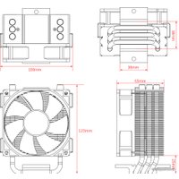 Кулер для процессора ID-Cooling SE-903-XT