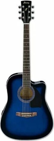 Электроакустическая гитара Ibanez PF15ECE-TBS