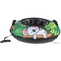 Тюбинг Snowstorm BZ-100 Koala W112891 (100см, зеленый/черный) в Борисове