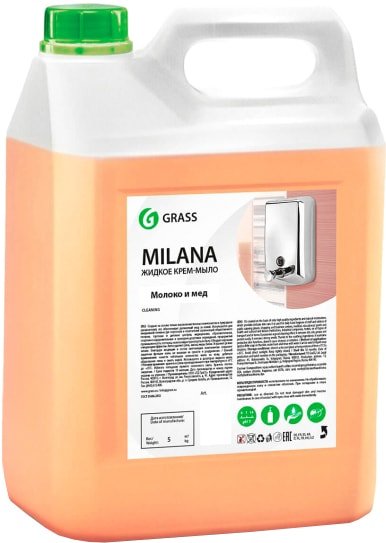 

Grass Жидкое мыло Молоко и мед 5 л