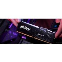 Оперативная память Kingston FURY Beast RGB 4x32ГБ DDR5 5600 МГц KF556C40BBAK4-128