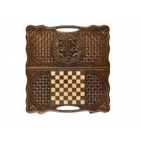 Шашки/нарды Haleyan Армянский узор 11 с ручкой kh064-6