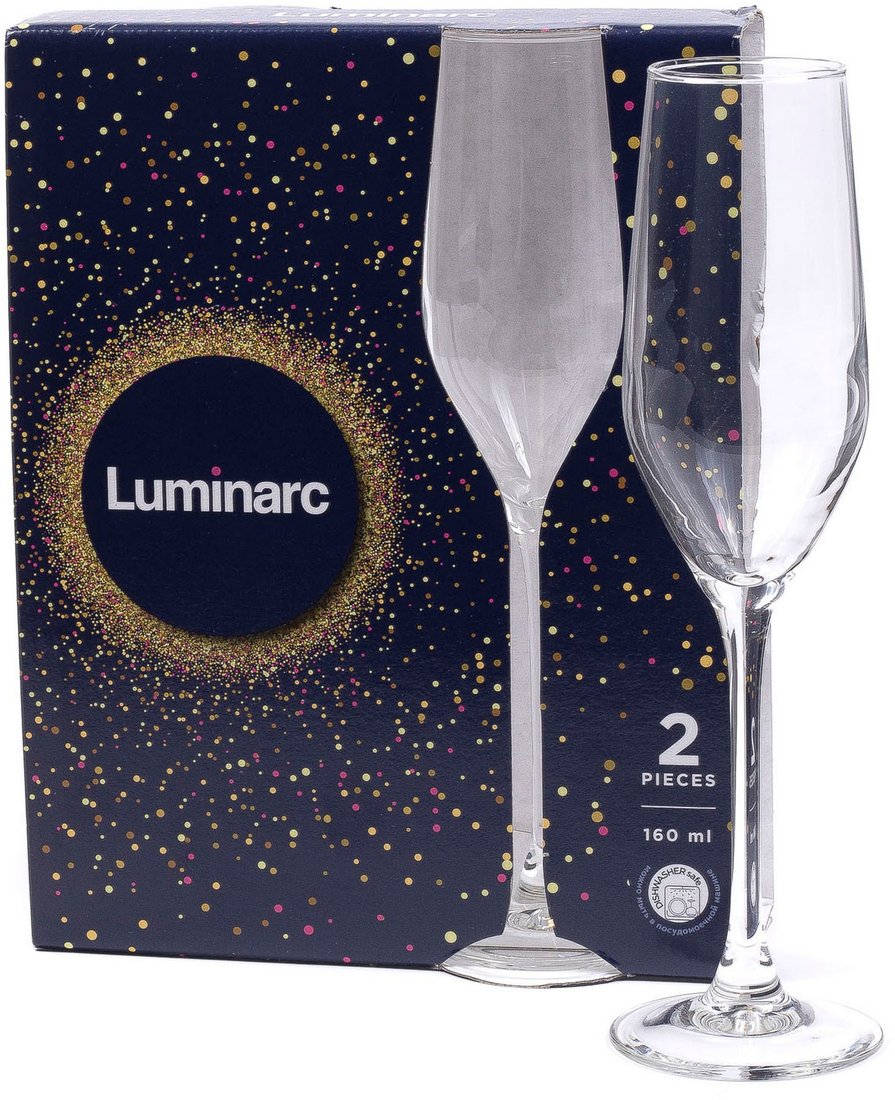 

Набор бокалов для шампанского Luminarc Celeste P8109